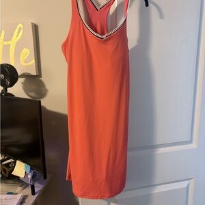 All in Motion Coral Mini Dress M NWOT